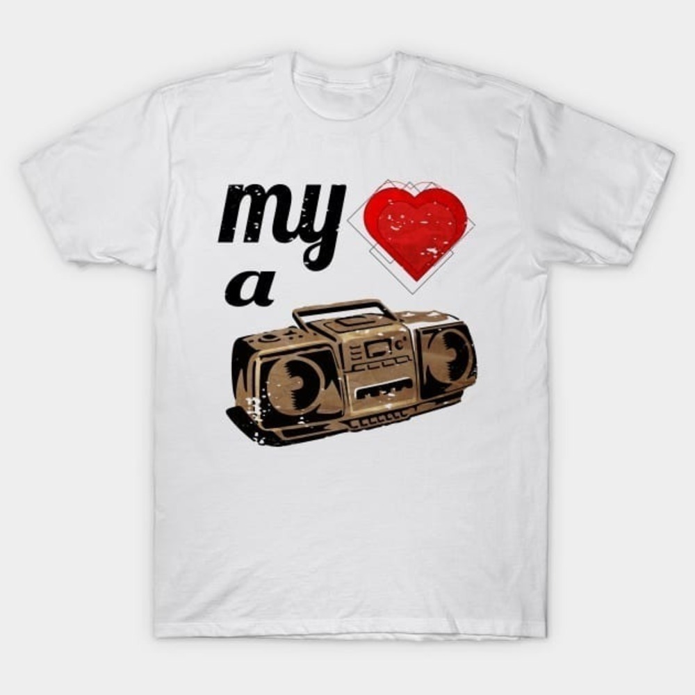 My Hearts A Stereo Gym Class Heroes Lyric Fan T-Shirt
